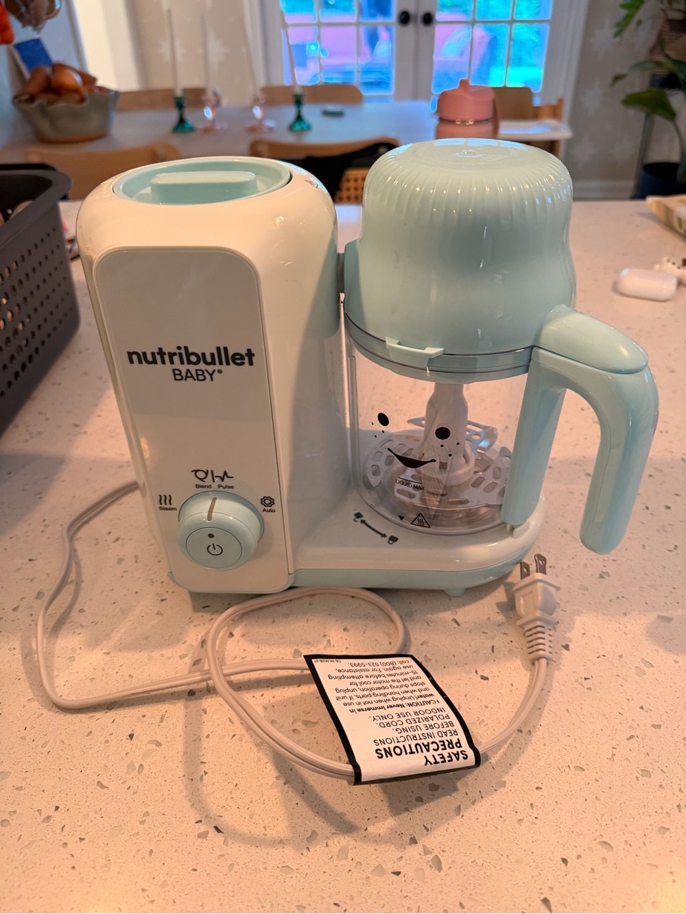 Nutribullet Baby Food Maker & Steamer - Mint